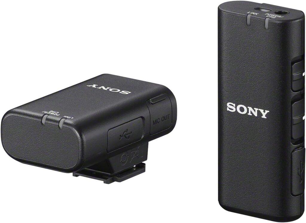 E PZ 10-20 mm F4 G di Sony | Obiettivo Power Zoom APS-C (SELP1020G)  ECM-W2BT - Microfono Wireless con connessione Bluetooth, Ideale per V-Log, Batteria 9 ore, per Fotocamere digitali