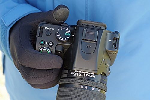Pentax K-70 Fotocamera Kit Obiettivo, Sensore CMOS APSC da 24 mp, Monitor LCD da 3, Nero