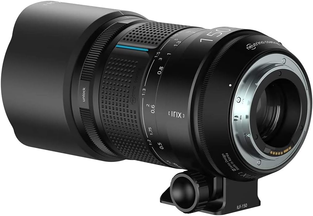 Irix 7640172191187 - Obiettivo per fotocamera compatta, obiettivo macro nero (fotocamera compatta 12/9, obiettivo macro, 0,345 m, Pentax K, 15 cm)