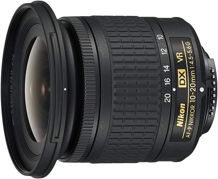 Nikon AF-P DX 10-20 mm f/4.5-5.6G VR Obiettivo, Nero [Versione EU]