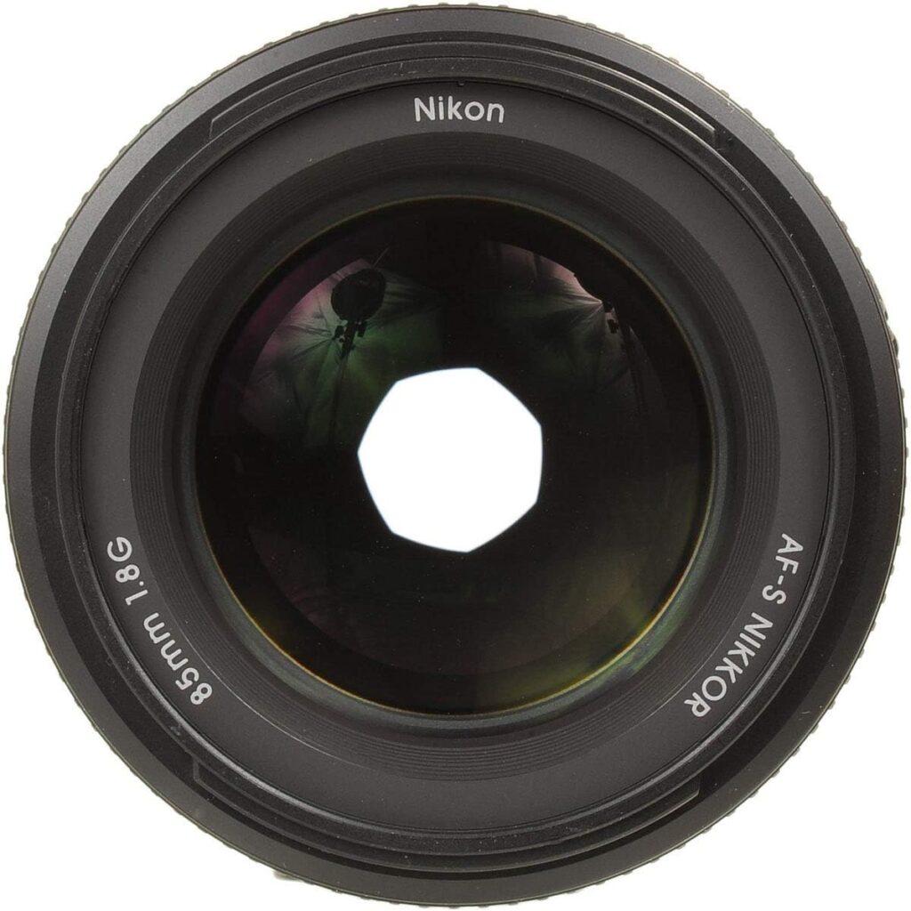 Nikon AF-S NIKKOR 85mm f/1.8G Obiettivo, Nero [Nital Card: 4 Anni di Garanzia]