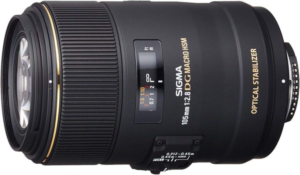 Sigma Obiettivo 105mm-F/2.8 AF MACRO EX DG OS HSM, Attacco Nikon