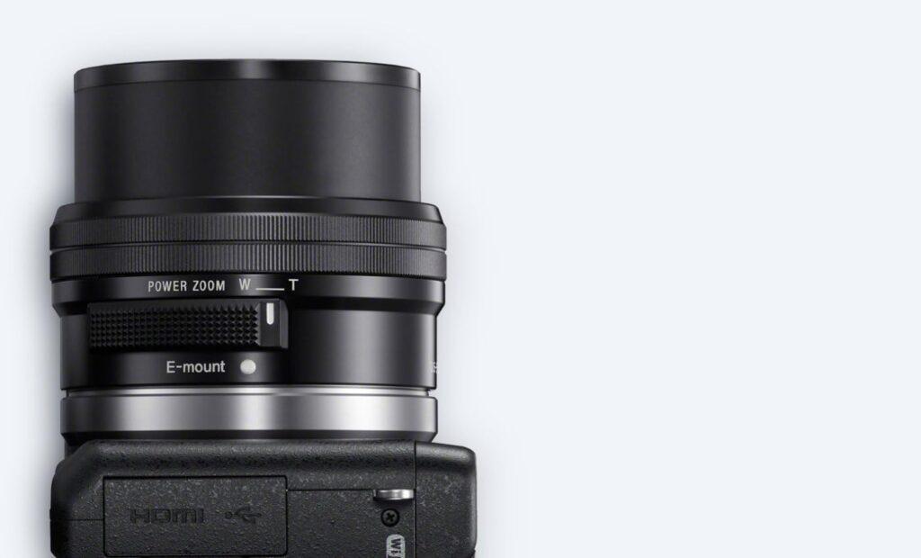 Sony SELP-1650 Obiettivo con PowerZoom 16-50 mm F3.5-5.6, Stabilizzatore Ottico, Mirrorless APS-C, Attacco E, SELP1655