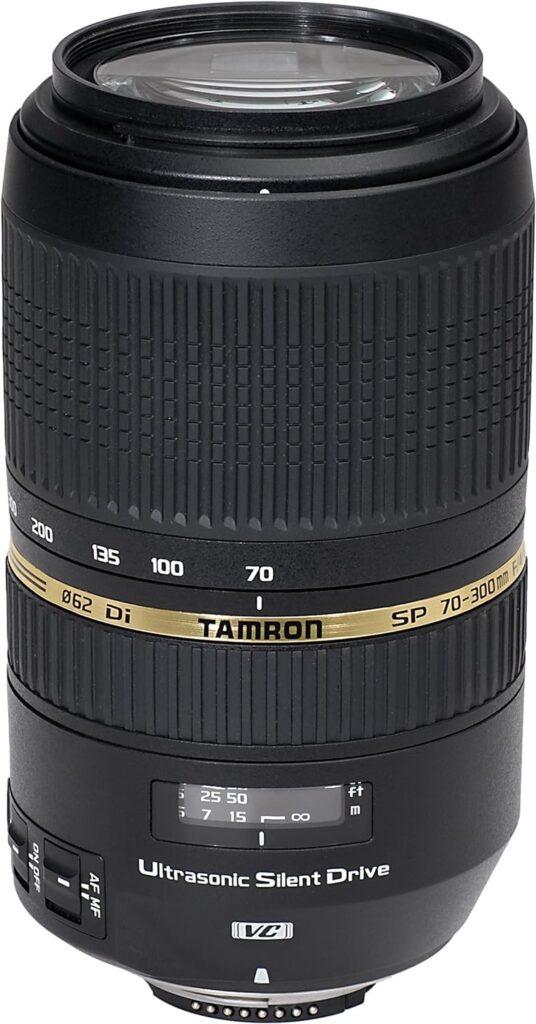 Tamron 70-300 mm F/4-5.6 Nikon Ultrasonic, Diametro Filtro 62 mm